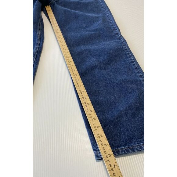 Wrangler Blues Women's Relaxed Fit Denim Jeans Straight Leg Size 10 (Fit 32x33) - Picture 7 of 11